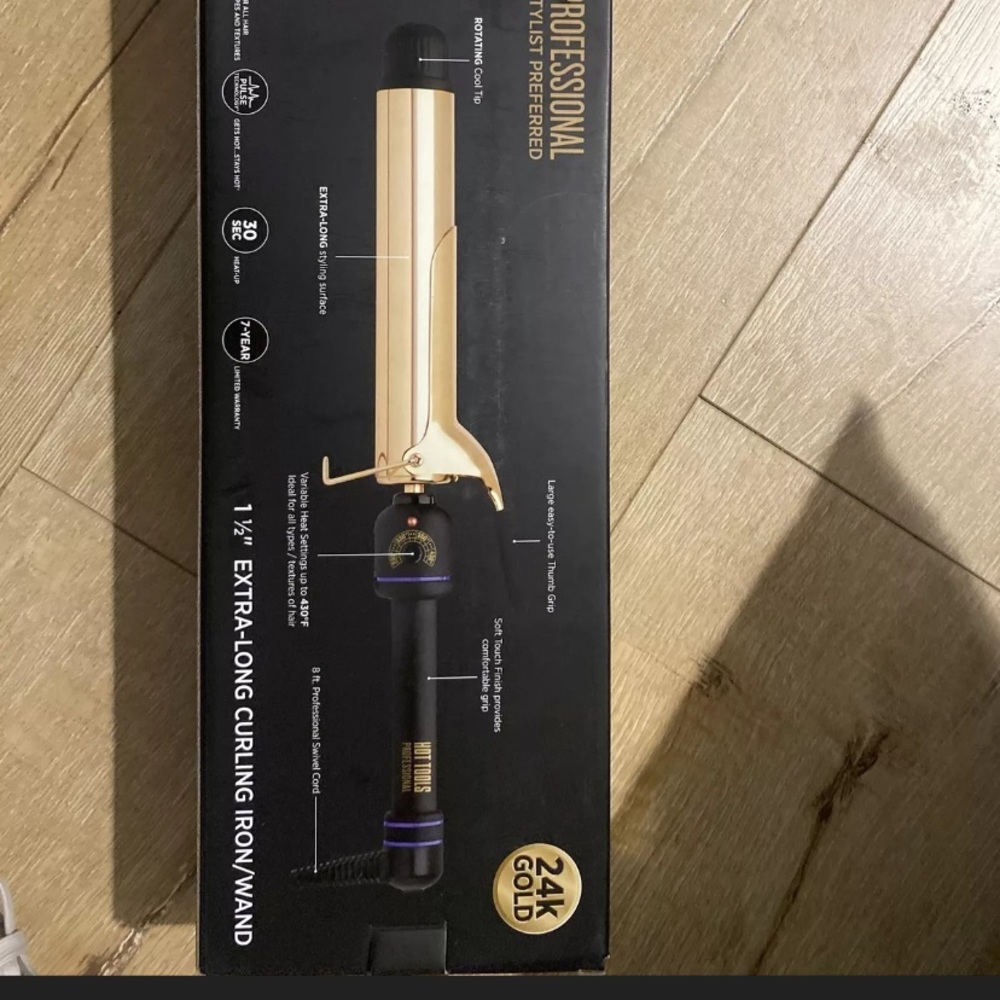 Hot Tool Professionals 24 K Gold Curling Iron